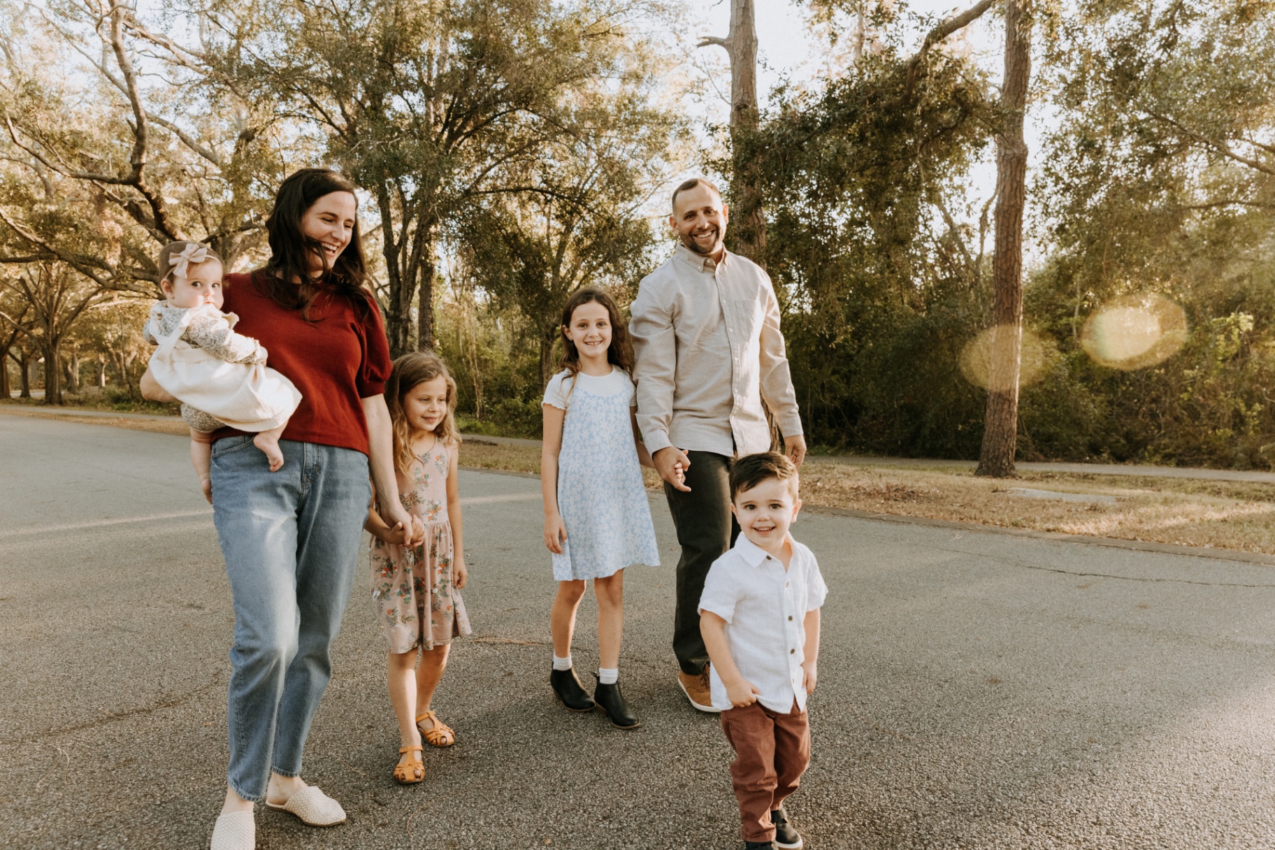 Kason Kedersha and family in St. Petersburg, FL